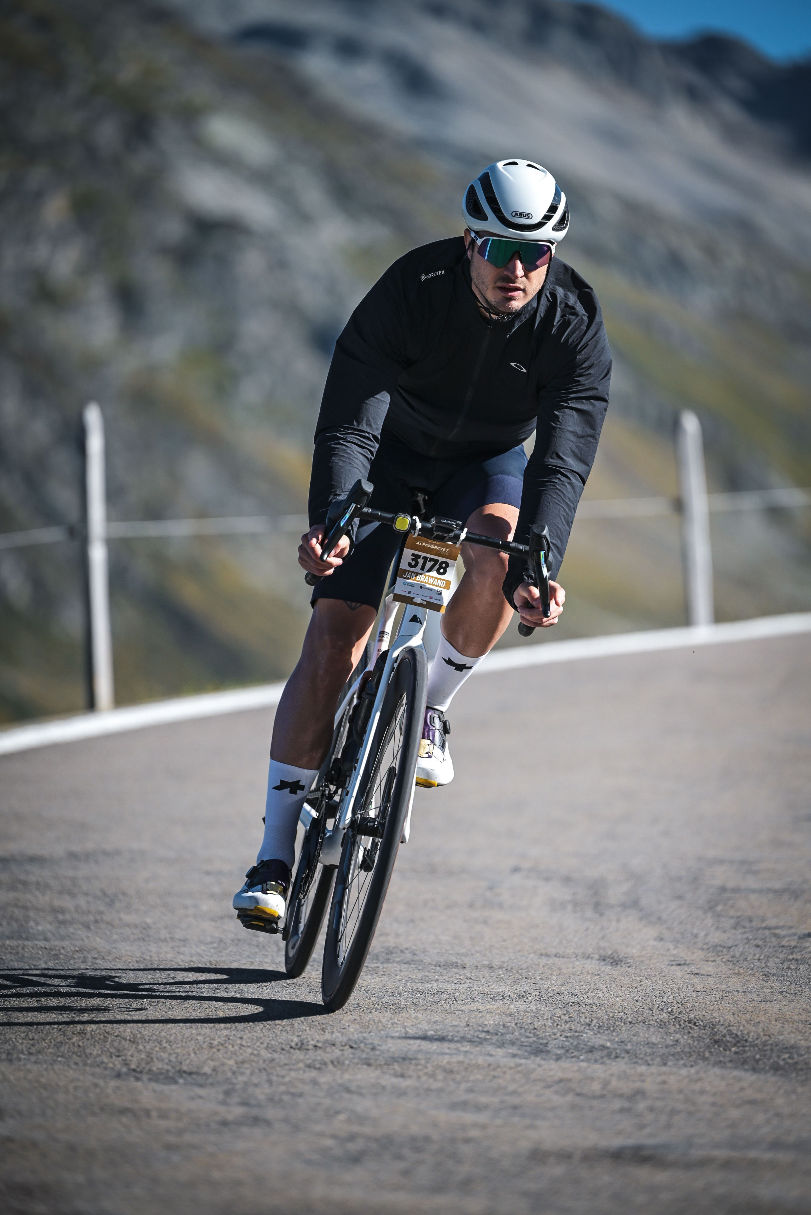 Jan Brawand: Abfahrt Alpenbrevet 2025